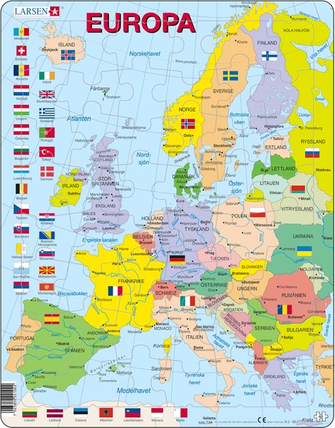 Svensk Europa Karta | skinandscones